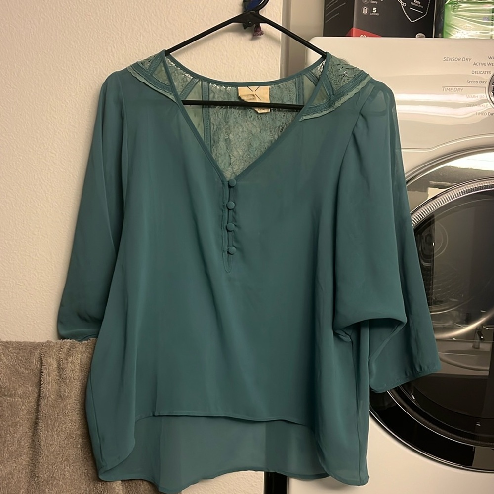 Pins and Needles Sheer Blouse Size S